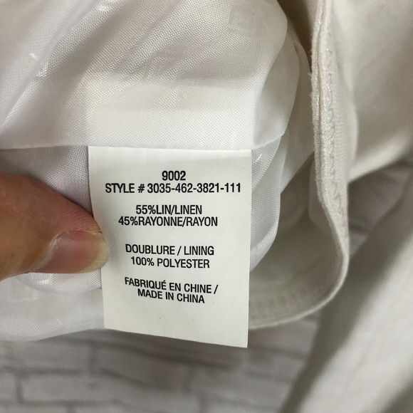 White Laura Blazer Size 8 - Picture 6 of 7